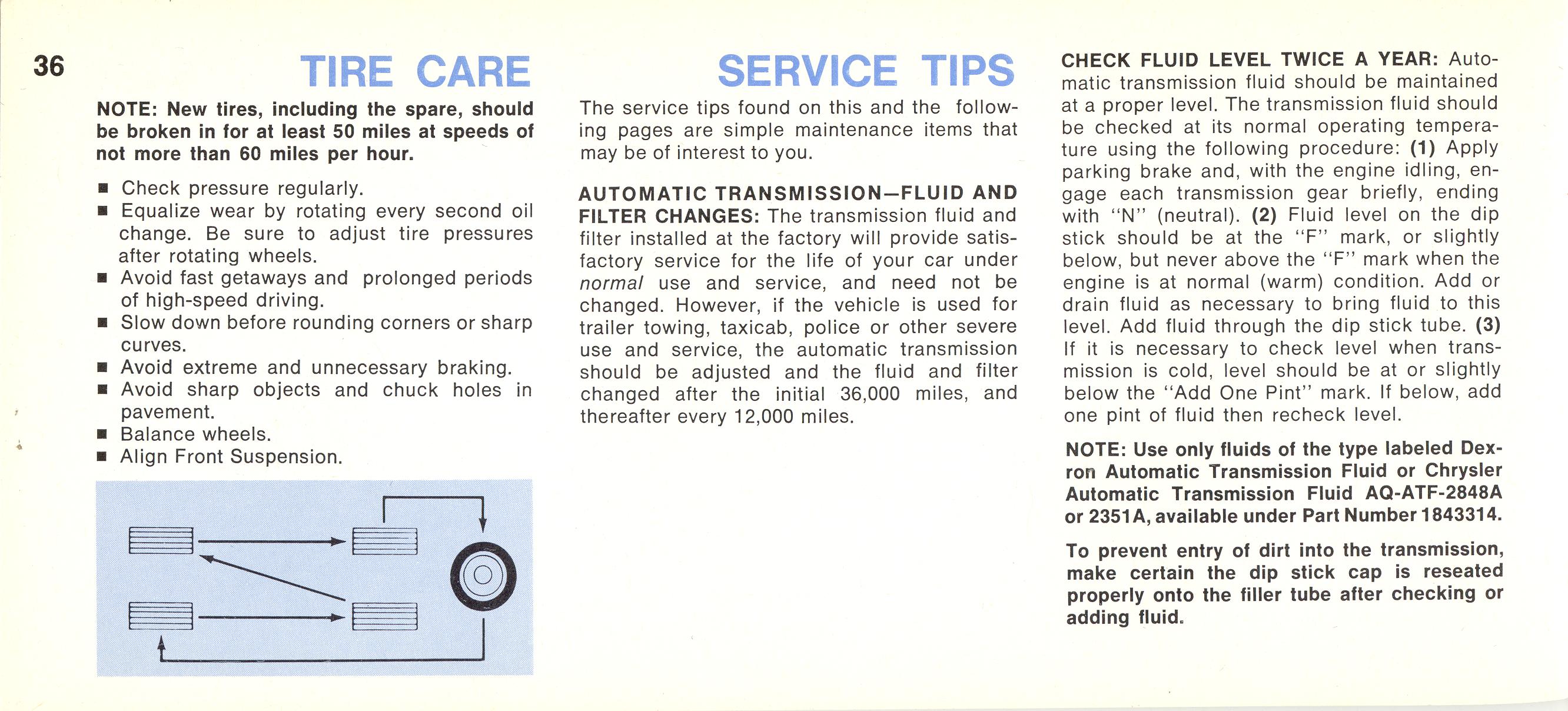 1968 Chrysler Imperial Owners Manual Page 51